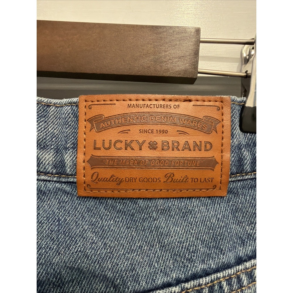 Lucky Brand Denim CARPENTER Jeans Men's 32x32 Wide Leg Relaxed Straight, HEAVY - Picture 10 of 14
